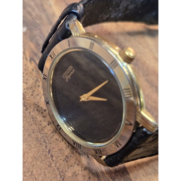 Citizen Elegance watch 4620-S15044 33mm Gold Men's Dress Watch. New Battery - Picture 2 of 15